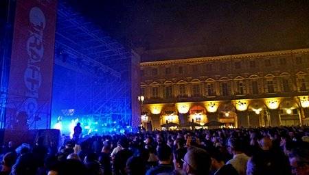 Concerto Pet Shop Boys a Torino, piazza San Carlo