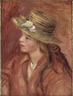 Ragazza con il cappello di paglia, 1908 circa - Paris, Musée d’Orsay - RF 2017- © Hervé Lewandowski RMN-Réunion des Musées Nationaux/ Distr. Alinari