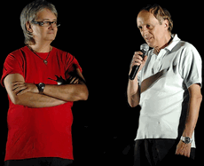Claudio Simonetti e Dario Argento