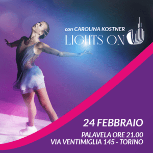 Carolina Kostner a Torino, spettacolo al Palavela