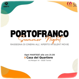 Portofranco. Rassegna estiva cinema all'aperto.